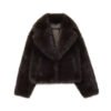 Artificial Fur Short Coat Jacket - Image 6