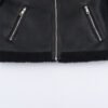 Women's Simple Double-sided Fleece Jacket - Image 3