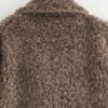 European And American Style Women's Clothing 25 Winter New Fashion Fur Warm Coat - Image 5