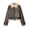 Women's Street Fashion Reversible Short Jacket - Image 5