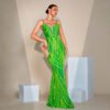 V-neck Strap Sequined Fishtail - Image 2