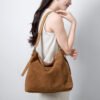 High-end Casual Underarm Tote Bag Made From Top-layer Cowhide - Image 4