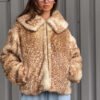 Autumn And Winter New All-matching Graceful Socialite Style Lapel Short Warm Long Sleeves Fur Coat - Image 2