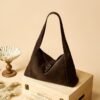 Suede-textured Lightweight And Stylish Womens Premium Single-shoulder Bag - Image 3