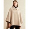 Long Woolen Cape Coat - Image 3