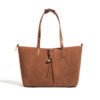 Autumn And Winter Advanced Maillard-style Retro Tote Bag - Image 3