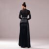 Long Sleeve Slim-fit Sheath Pearl Banquet Fishtail - Image 5