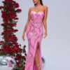 Wrapped Chest Off-neck Sheath Sequined Banquet Fishtail - Image 5