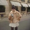 Autumn And Winter New All-matching Graceful Socialite Style Lapel Short Warm Long Sleeves Fur Coat - Image 4