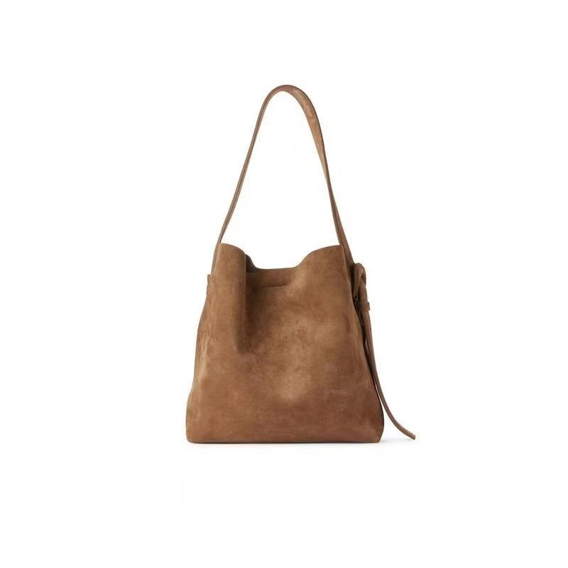 College Student Large Capacity Commuter Retro Shoulder Underarm Bag