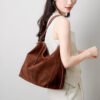 High-end Casual Underarm Tote Bag Made From Top-layer Cowhide - Image 8