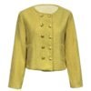 Womens Slim-fit Chanel-inspired Elegant Coat - Image 2