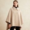Long Woolen Cape Coat - Image 5