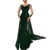 Women's Dance Lace Party Evening Dress