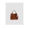 Tan-colored Mini Handbag, Autumn New Arrival, For Work - Image 7
