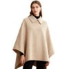 Long Woolen Cape Coat