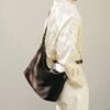 Premium Leather Commuter ShoulderCrossbody Bag - Image 3