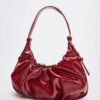 Bag With Red Crackle Effect - Image 5