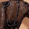 Sequins Women Maxi Dresses Long Sleeve - Image 7