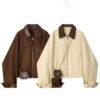 Retro Loose Short Jacket - Image 7