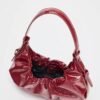 Bag With Red Crackle Effect - Image 3
