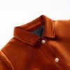 Pocket Flap Decoration POLO Collar Velvet Jacket - Image 5