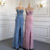 Suspender Feather Slim-fit Host Annual Party Banquet Engagement Dress - Image 5