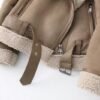 Fleece Autumn And Winter Suede Fur Jacket Motorcycle - Image 9