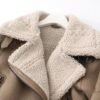 Fleece Autumn And Winter Suede Fur Jacket Motorcycle - Image 2