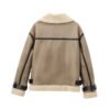 Women's Fashion Strap Trim Hem Double-sided Jacket Coat - Image 2