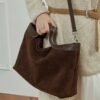 High-Capacity Premium-Feel Commuter Tote Bag - Image 6