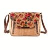 New Cork Vintage Printed Flip Saddle Bag Fashion All-match - Image 6